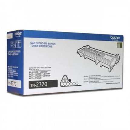 TONER BROTHER TN2370 DCP-L2520DW, DCP-L2540DW, HL-L2320D, HL-L2360DW, MFC-L2700DW, MFC-L2720DW, MFC-L2740DW