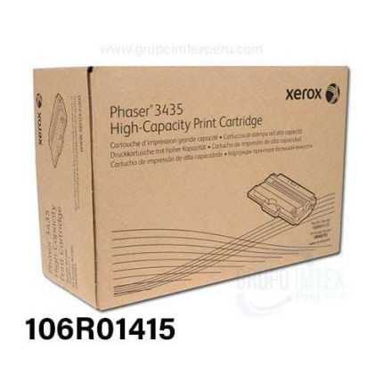 TONER XEROX 106R01415 PHASER 3435 Rendimiento: 10000 páginas