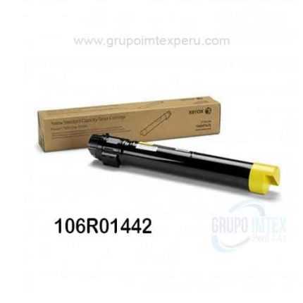 TONER XEROX 106R01442 YELLOW PARA PHASER 7500