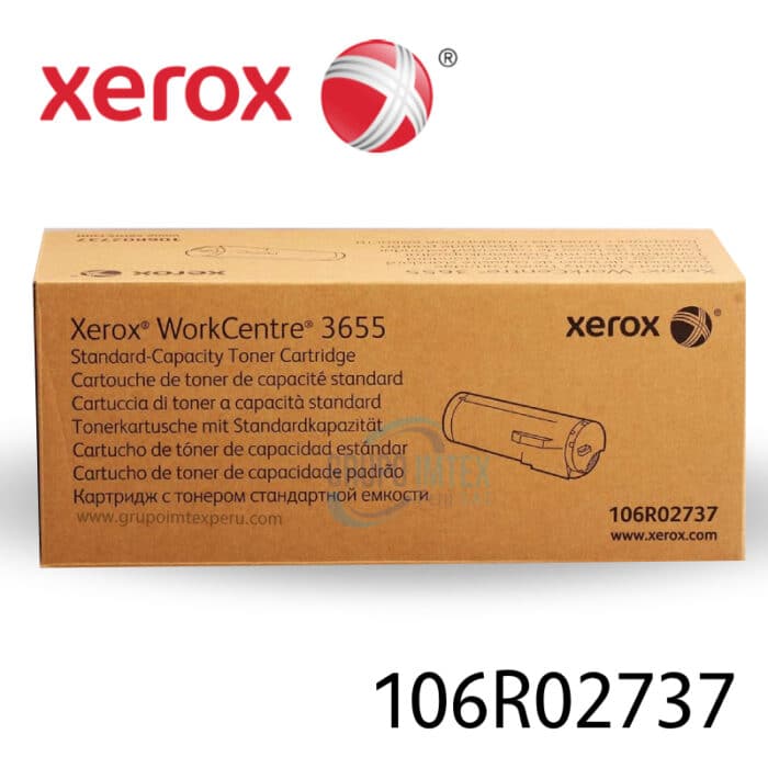 TONER XEROX 106R02737 WC 3655 6,100 PAGS