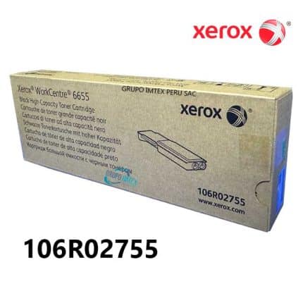 Toner Xerox 106R02755 Black Workcentre 6655