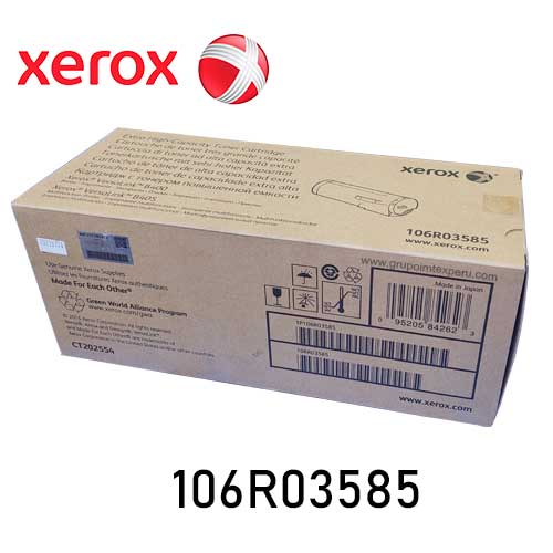 Toner Xerox 106R03585 Versalink B400/B405