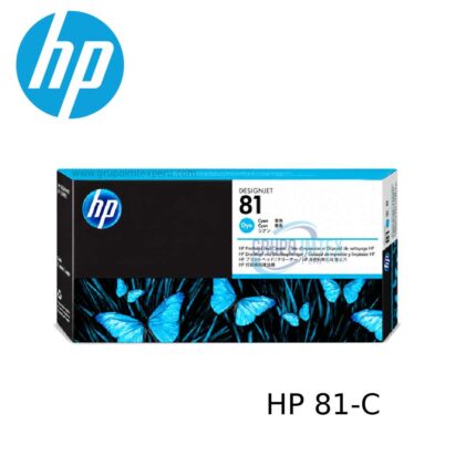 Cabezal HP 81 C4951A Cyan