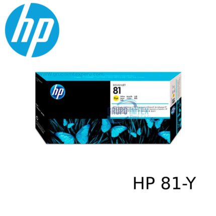 Cabezal HP 81 C4953A Y