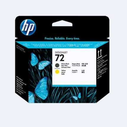 Cabezal Hp 72 C9384A Mate.Bl&Yell Designjet T610, T1100, T790, T620, T770, T1120, T1200, T1300, T2300