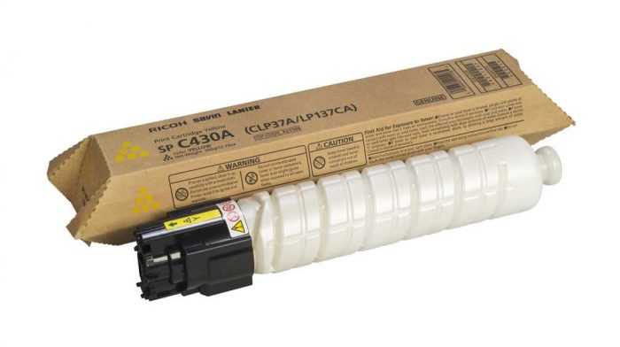 Toner Ricoh 821106 Yellow Aficio Sp C430Dn, C431Dn, C431Dn-Hs, C440Dn