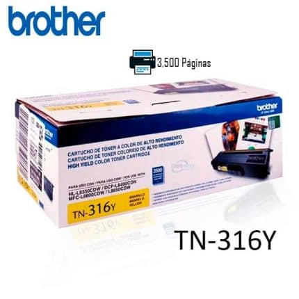 TONER BROTHER TN-316 YELLOW