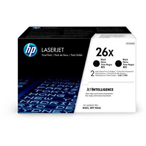 toner hp cf226xd (26x) hp laserjet pro m402 series,  pro mfp m426