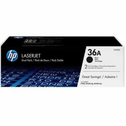 toner hp 36ad cb436ad  laserjet p1505, p1505n, m1522n, m1522nf, m1120, m1120n, rendimiento 2000 páginas