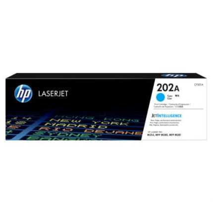 toner hp 202a cf501a cyan lj pro m254dw, m254dn, m281fdw rend. 1300 pags