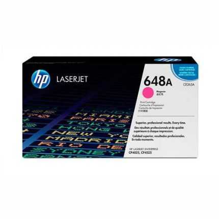 Toner hp 648a ce263a laserjet cp4525