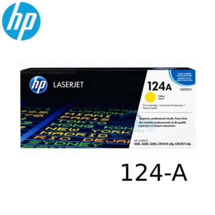 Tóner HP 124A Q6002A Yellow