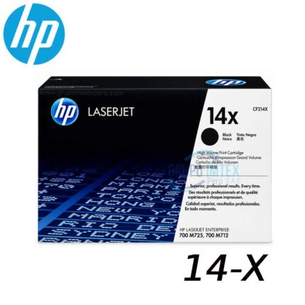 Tóner HP 14X CF214X Negro