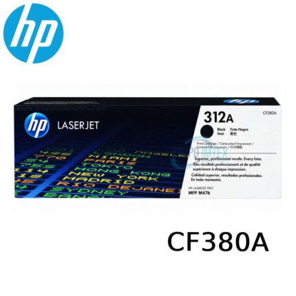 Tóner HP 312A CF380A Negro