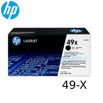 Tóner HP 49X Q5949X Negro