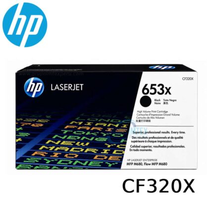 Tóner HP 653X CF320X Negro