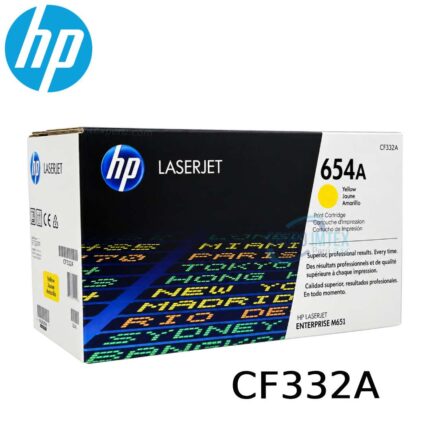 Tóner HP 654A CF332A Yellow
