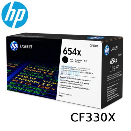 Tóner HP 654X CF330X Negro