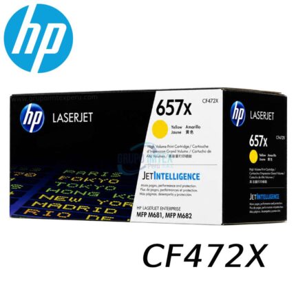 Tóner HP 657X CF472X Yellow