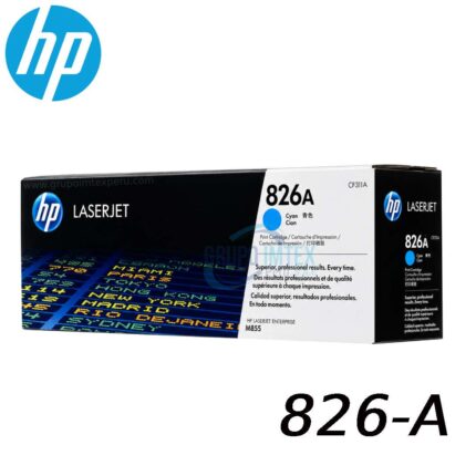 Tóner HP 826A CF311A Cyan