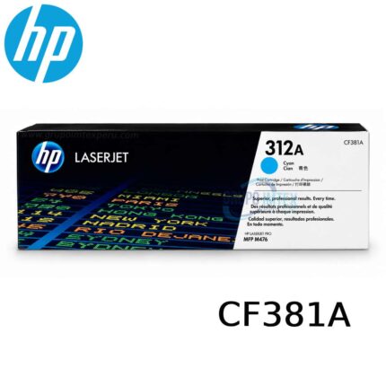 Toner HP CF381A 312A cyan