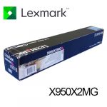 Toner Lexmark X950X2Mg Magenta Para x950De X952De X954De