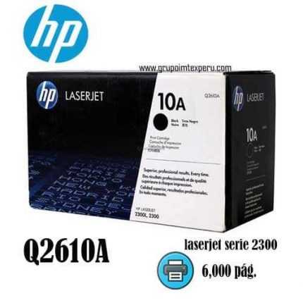 toner hp 10a q2610a laserjet serie 2300