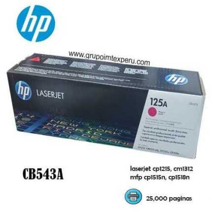 toner hp cb543a 125a laserjet cp1210, cp1215, cp1510, cp1515, cp1515n, cp1518ni, cp1217, cm1312