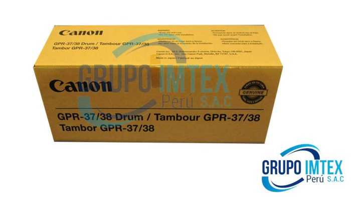 Tambor Canon Gpr-37/38 Iradv6075, 6065, 6055, 8105, 8095, 8085, 6275, 6265, 6255, 8205, 8295, 8285