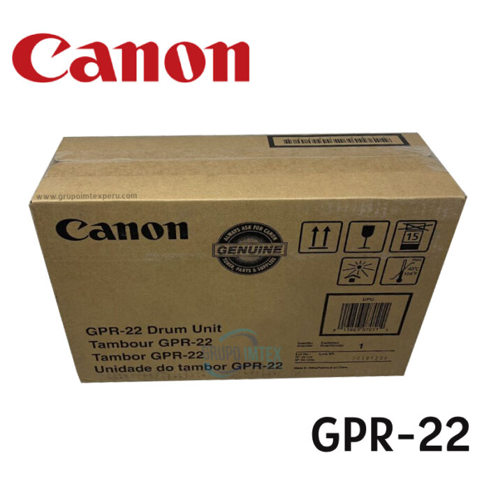 Tambor Canon GPR-22  Negro iR1019J, iR-1018, 1020, ir-1022, 1023, 1023N