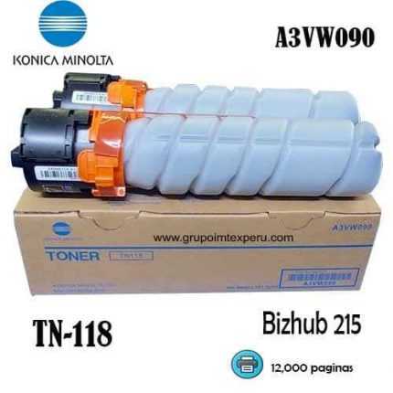 TONER KONICA MINOLTA TN-118 BIZHUB 215