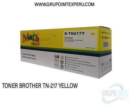toner brother tn-217 yellow