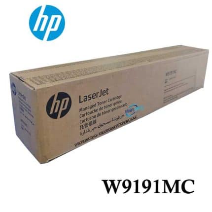 Toner Hp e77822, E77825, e77830 cyan【W9191MC】Original