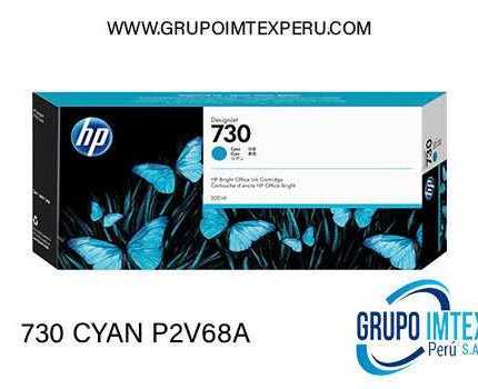 TINTA HP 730 CYAN P2V68A 300ML