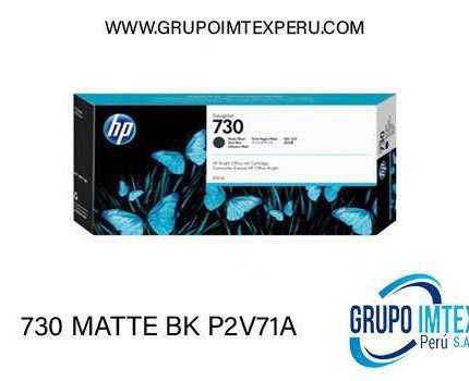 TINTA HP 730 MATTE BLACK P2V71A 300ML