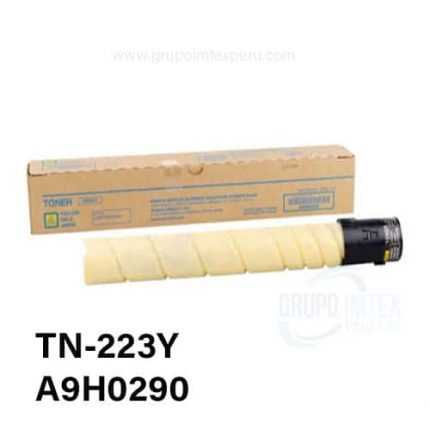 TONER KONICA MINOLTA TN-223Y YELLOW BIZHUB C-266 / c226 A9H0290