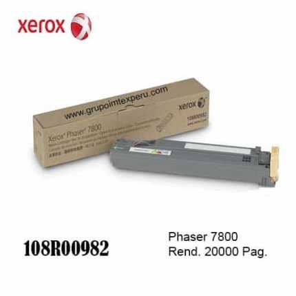 WASTE CARTRIDGE XEROX 108R00982 PARA PHASER 7800