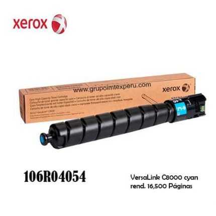 toner xerox 106r04054 cyan versalink c8000