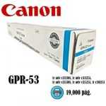 toner canon gpr-53 cyan ir-c3330i, ir-c3325i, ir-c3530i, ir-c3525i, ir-c3025i