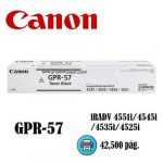 Toner Canon GPR-57 iradv 4551i, 4545i, 4535i, 4525i