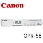 toner canon gpr-58 negro imagerunner advance ir adv c256i, c356i