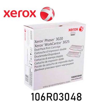 Toner Xerox 106R03048 Phaser 3020 Dual Pack Wc 3025