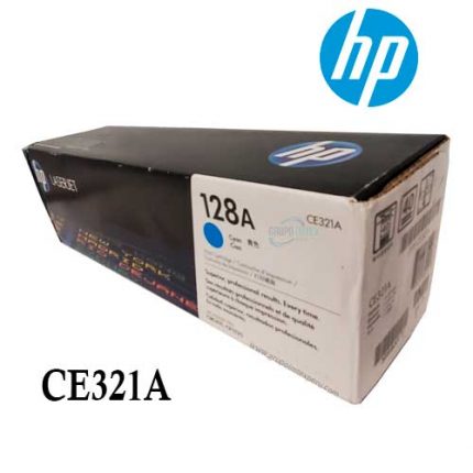 Toner Hp 128A Ce321A Cyan Laserjet Pro Cm1415Fnw, Cp1525Nw