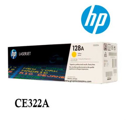Toner Hp 128A Ce322A Yellow Laserjet Pro Cm1415Fnw, Cp1525Nw