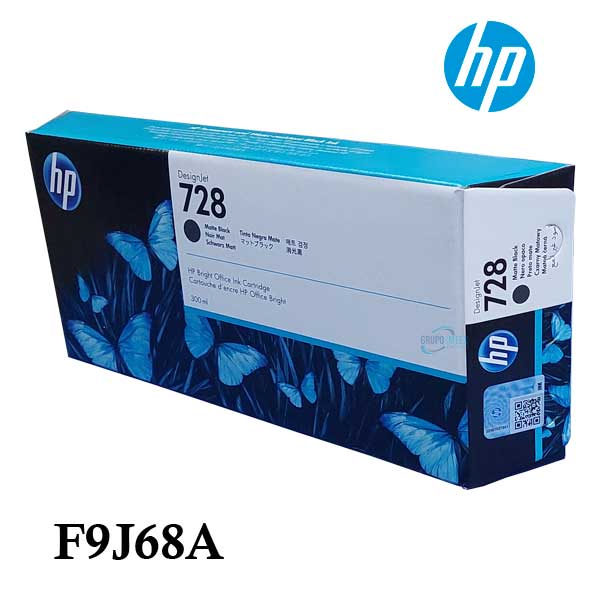 Tinta Hp 728 F9J68A Designjet T730, T830