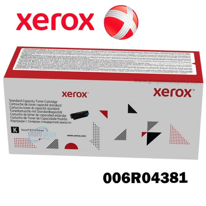 Toner Xerox 006R04381 Para B305, B310, B315