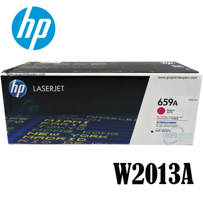 Toner Hp 659A W2013A Magenta LaserJet M856dn, MFP M776dn