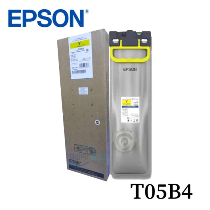 Tinta Epson T05B4 Amarillo, WorkForce PX-M7080FX, PX-M7090FX, PX-S7090X