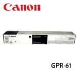 Toner Canon GPR-61 Negro  iR DX C5840i, C5850i, C5860i, C5870i