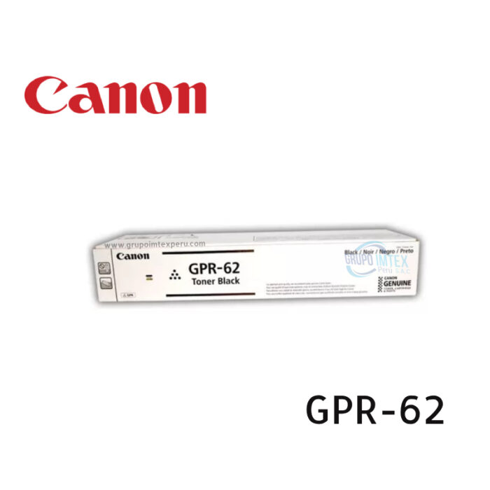 Toner  Canon GPR-62  Negro iR2630